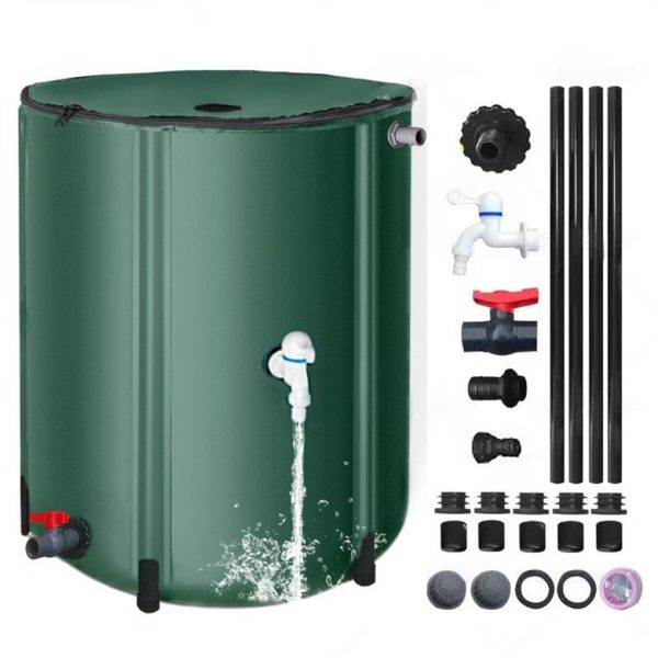 Récupérateur d'eau de pluie pliable