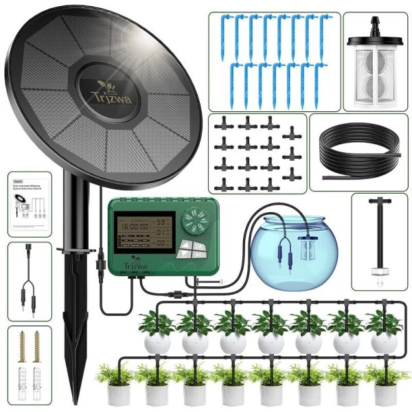 Kit goutte à goutte solaire avec programmateur