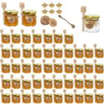 Lot-de-pots-a-miel-en-verre-picture-4