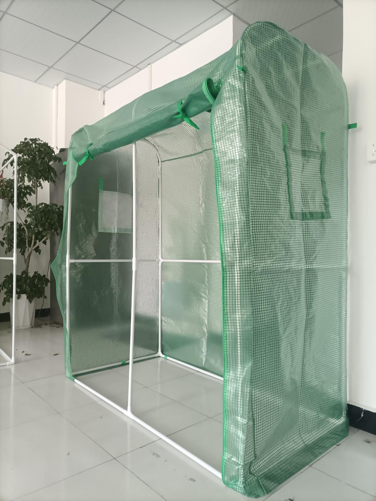 Petite serre de balcon - Vert, 138 x 70 x 150 cm