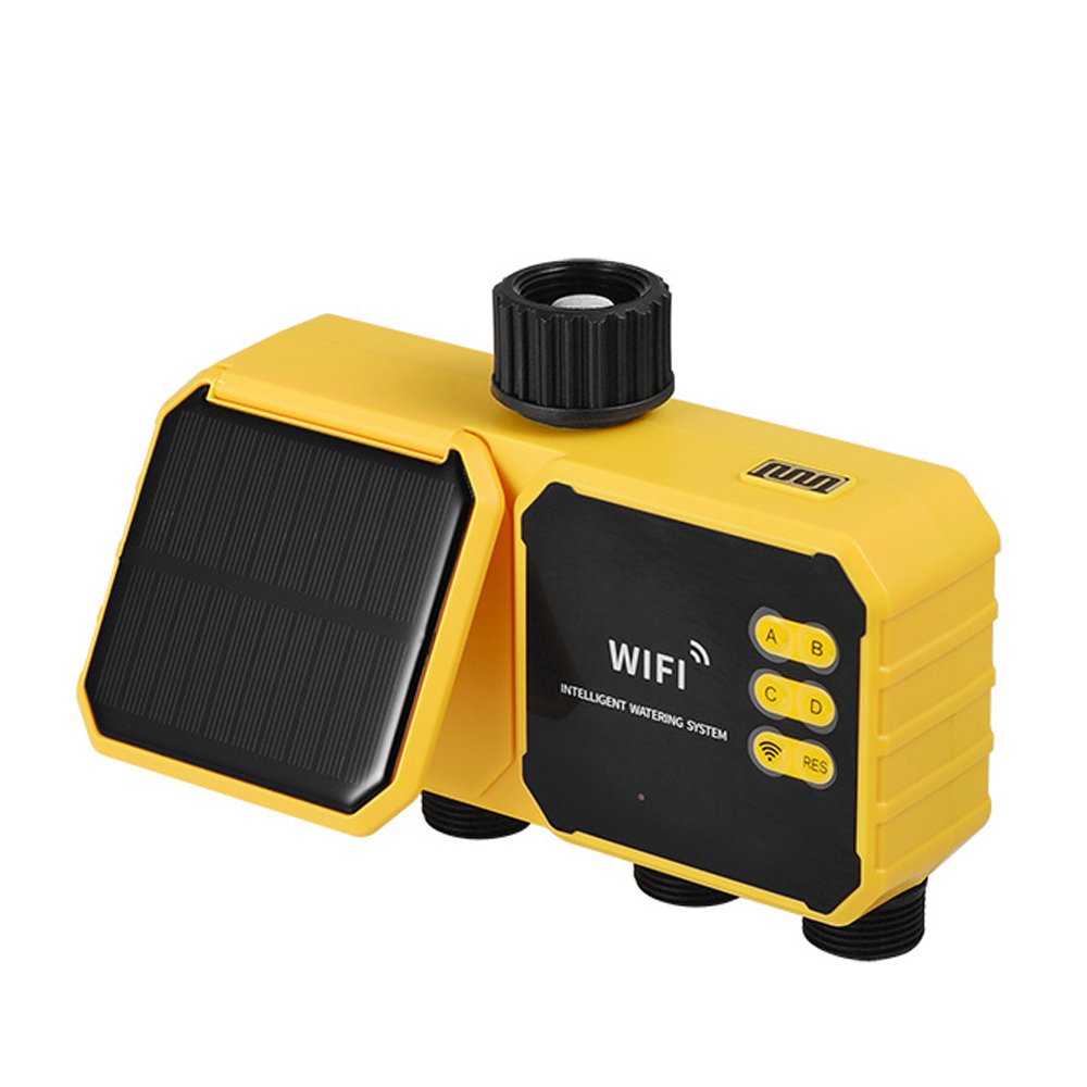 Programmateur d'arrosage solaire - 4 sorties WiFi