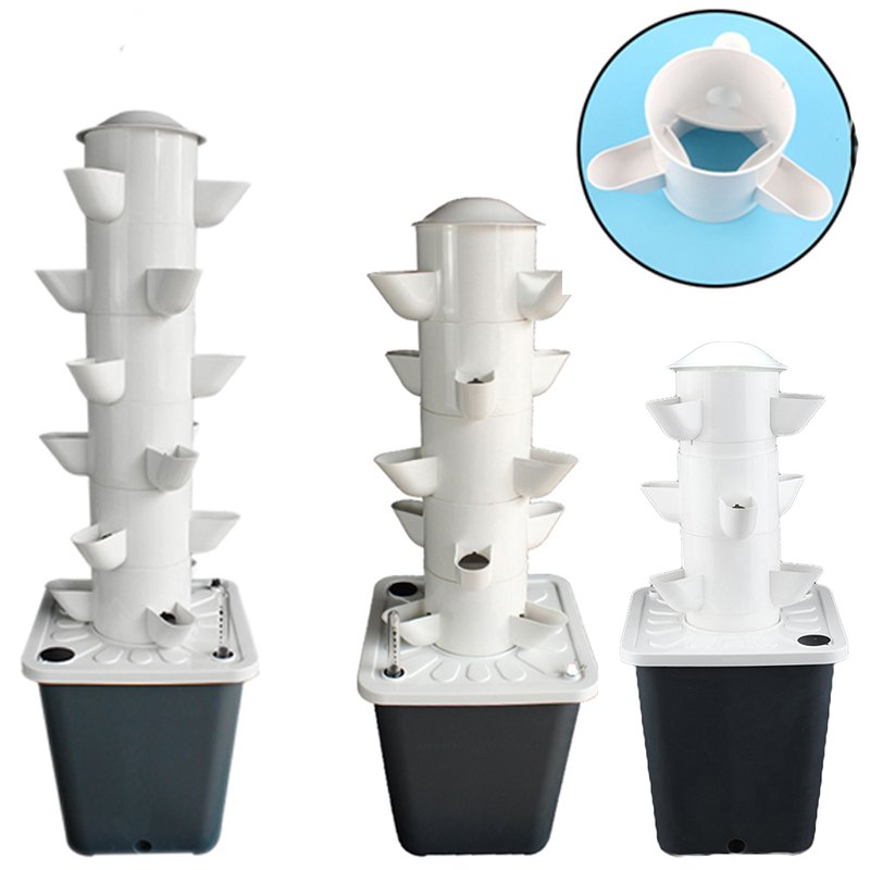 Tour hydroponique verticale